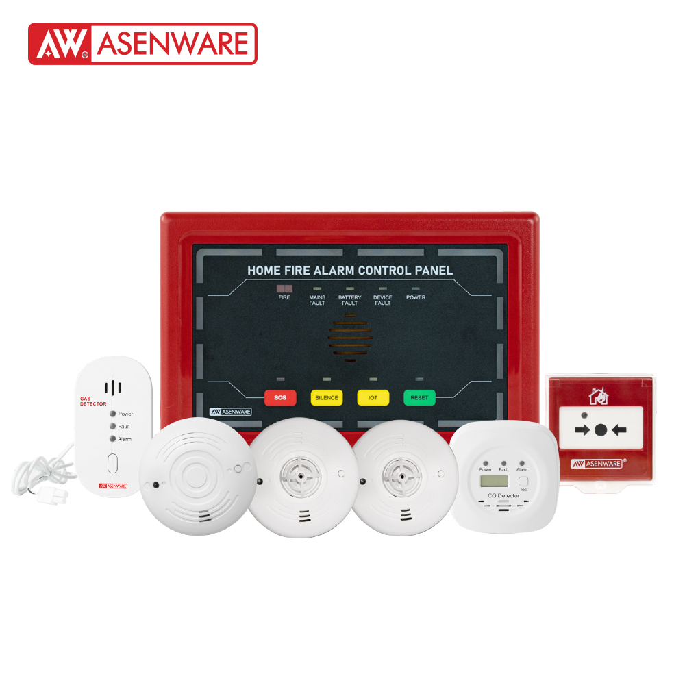 Home Fire Alarm Panel AW-D140